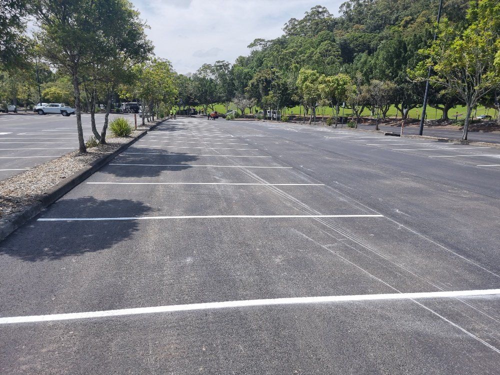 Newly Installed Car Park — Asphalt Surfacing in the Hunter Valley, NSW