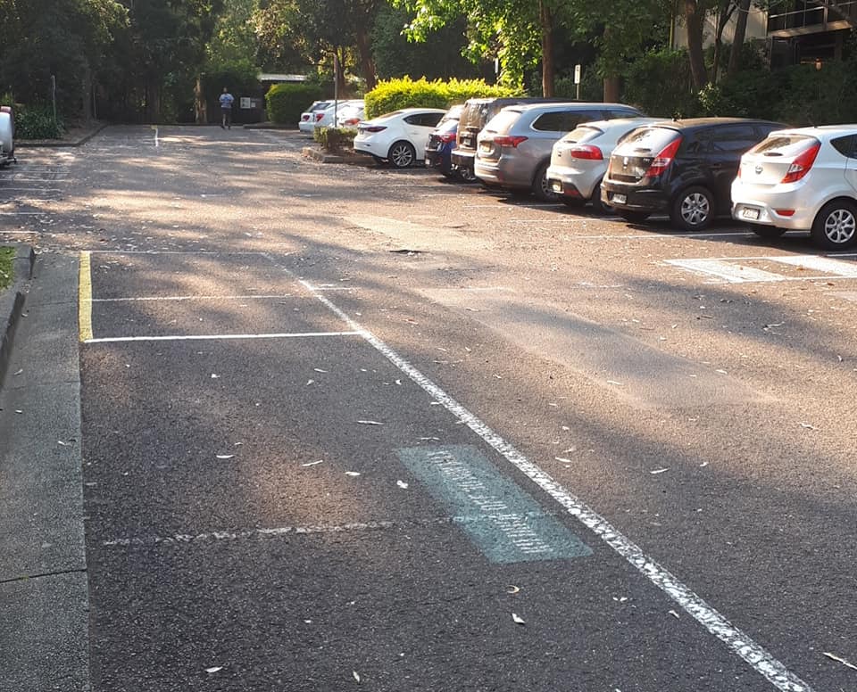 Potholes Repaired in the Car Park — Asphalt Services Near Me in Australia