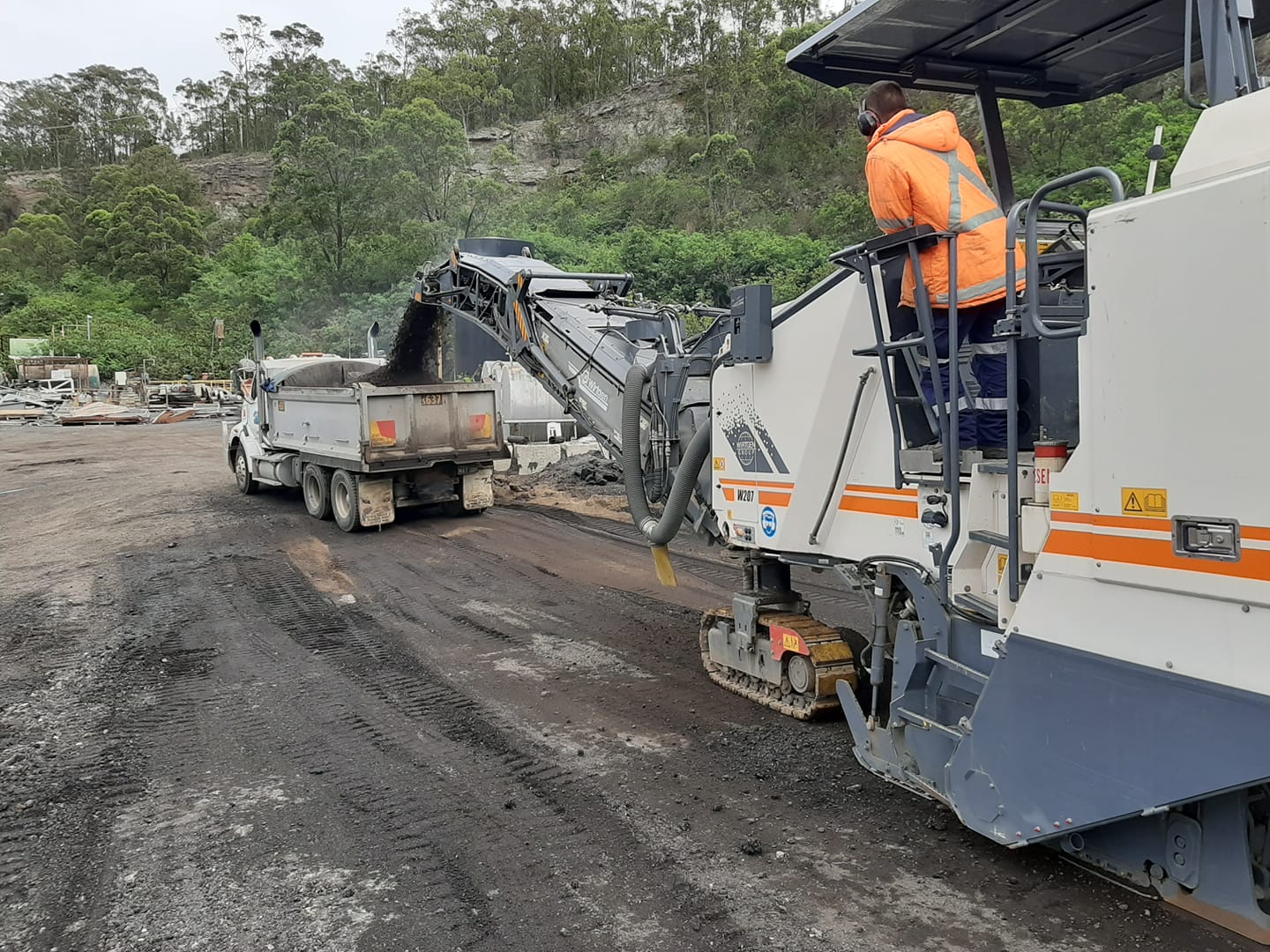 Road Profiling — Asphalt Contractors in Newcastle, NSW