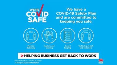 Covid Safe Sign