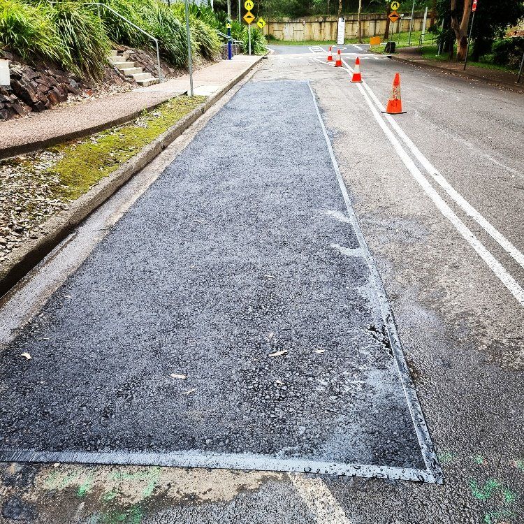 Newly Paved Asphalt — Asphalt Paving on the Mid North Coast, NSW
