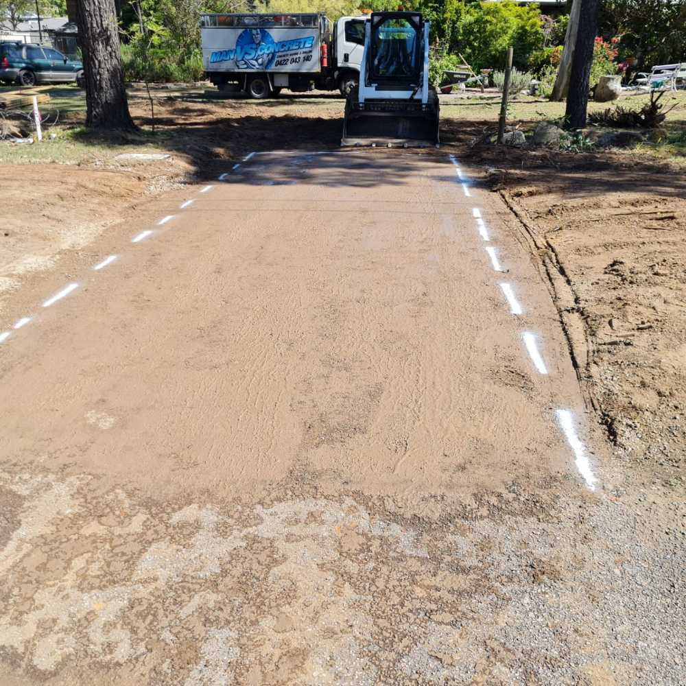 Road Repairs in Progress — Asphalt Driveways in Newcastle, NSW