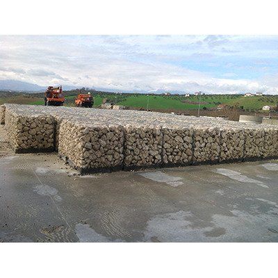 gabbioni metallici per interventi edili