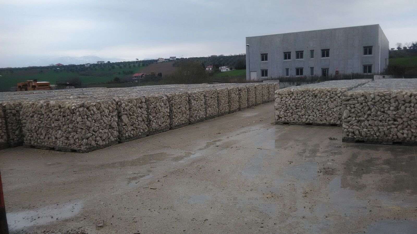 produzione di gabbioni metallici