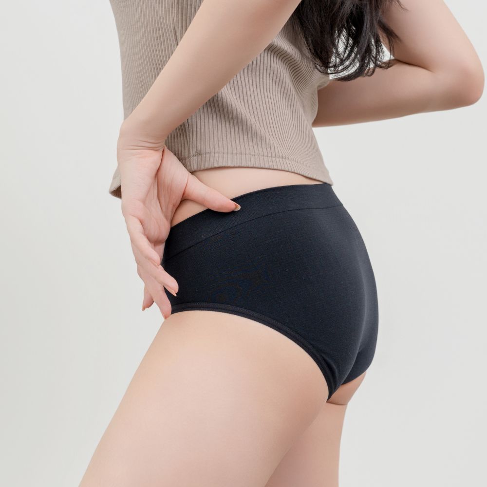 【單件九折】銅纖抗菌女性內褲-超彈腰圍超親膚