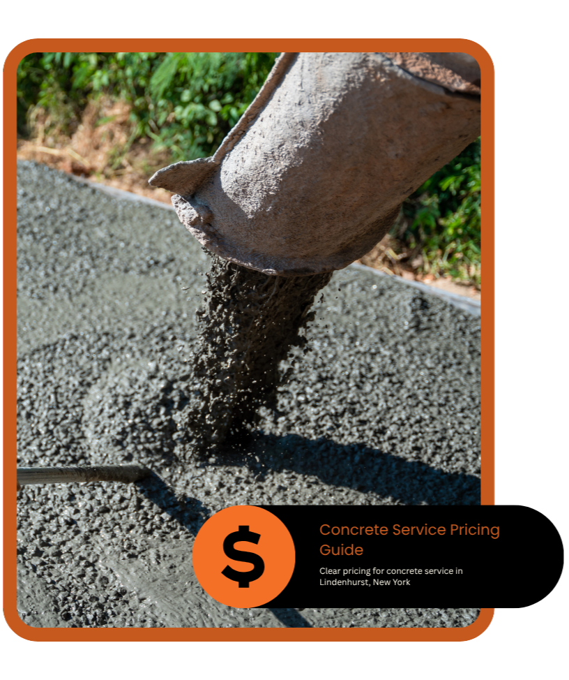 Workers applying curing compound to new concrete driveway surface