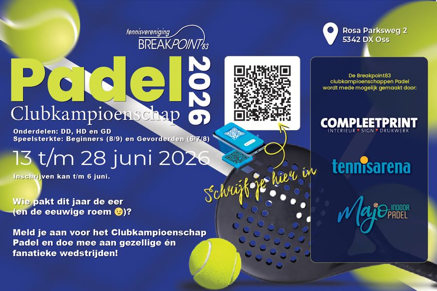 Breakpoint83 Open Toernooi