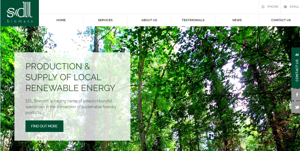 SDL Biomass Website