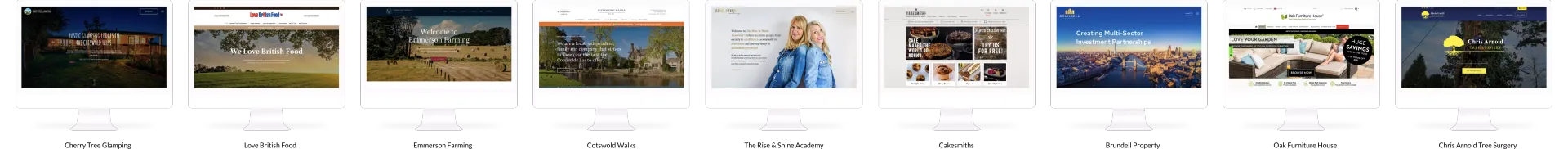 A blurred image of a row of pictures