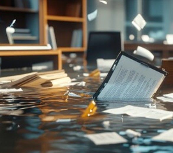 Drying of Wet Paper Documents St Paul