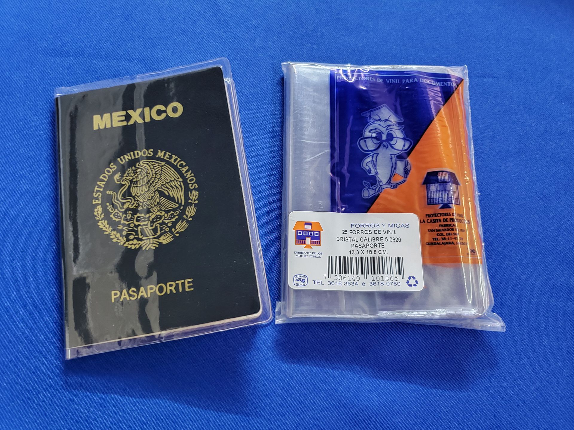 Forro para pasaporte