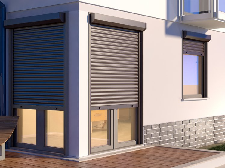 Security window with roller shutter — Windows and Doors in Ballina, NSW
