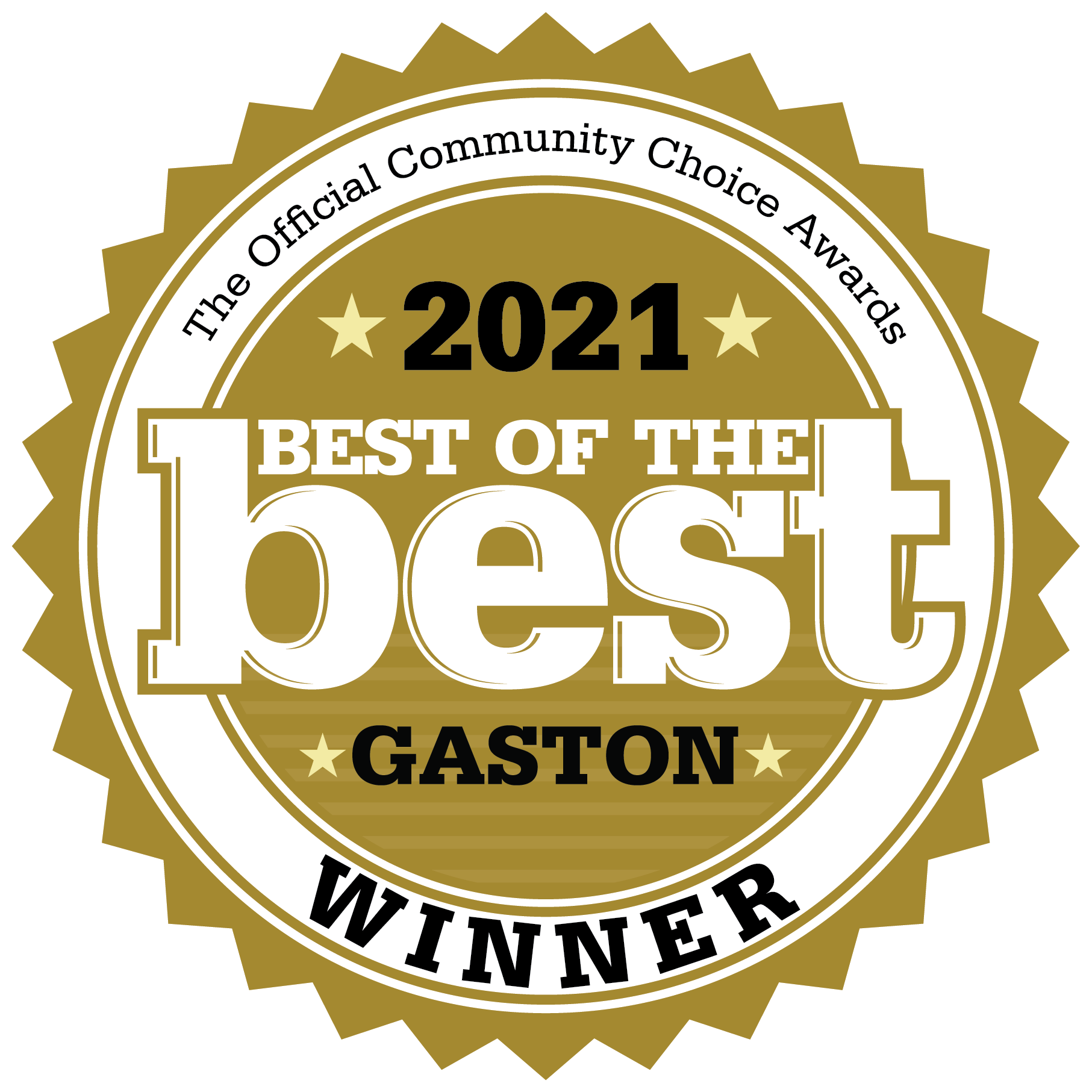 2021 Gaston First Place