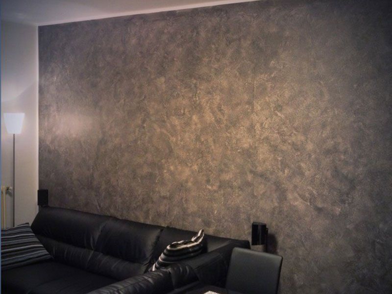 tinteggiatura interni con effetto sfumato