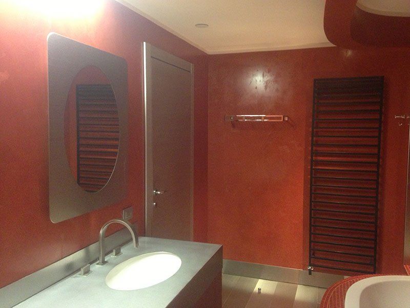 tinteggiatura interni bagno