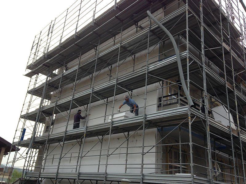 restauro facciata edificio