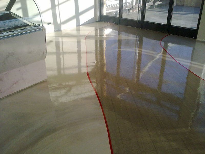 rivestimenti per pavimenti struttura sportiva