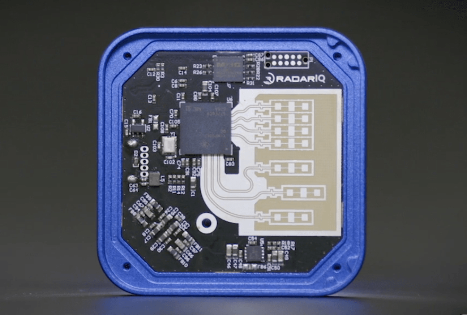 RadarIQ PCB in enclosure