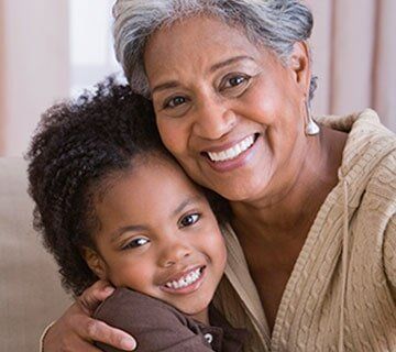 Grandmother and her Grandchild — Dental in Washington, DC