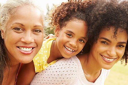 Family Smiling — Family in Washington, DC