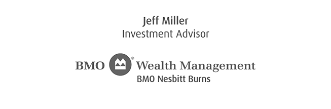 Jeff miller is an investment advisor for bmo wealth management