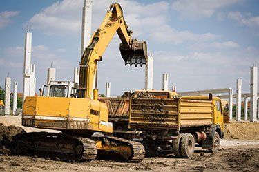 Truck Loader Excavator — Jefferson City, MO — Bill Binkley & Sons Excavating