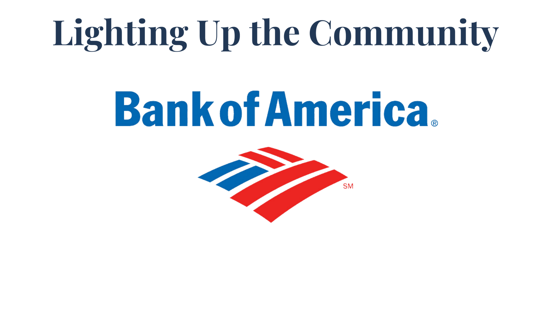 The bank of america logo is on a white background.