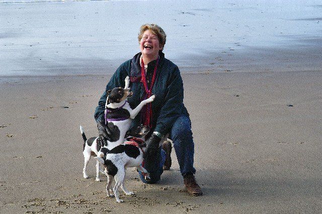 My Dogs & Me at the Beach