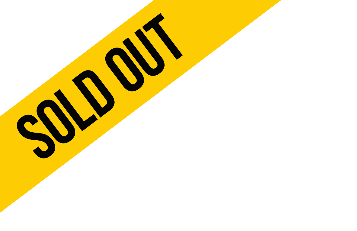Sold out yellow banner