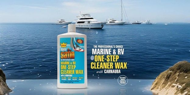 Marine One step cleaner wax