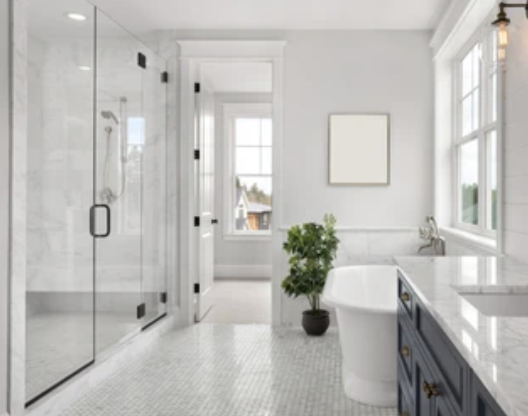 bathroom remodeling project done in Maryland