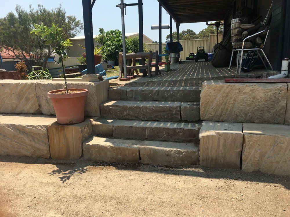 Sand Stone Retaining Walls image 07