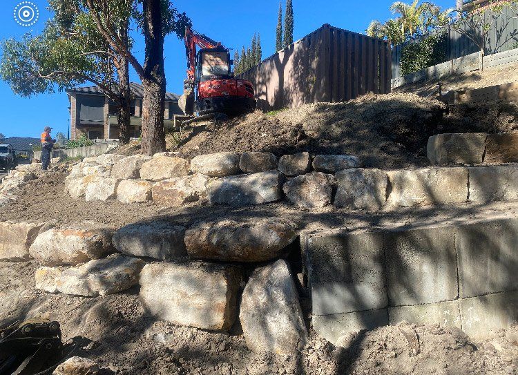 Sand Stone Retaining Walls image 04