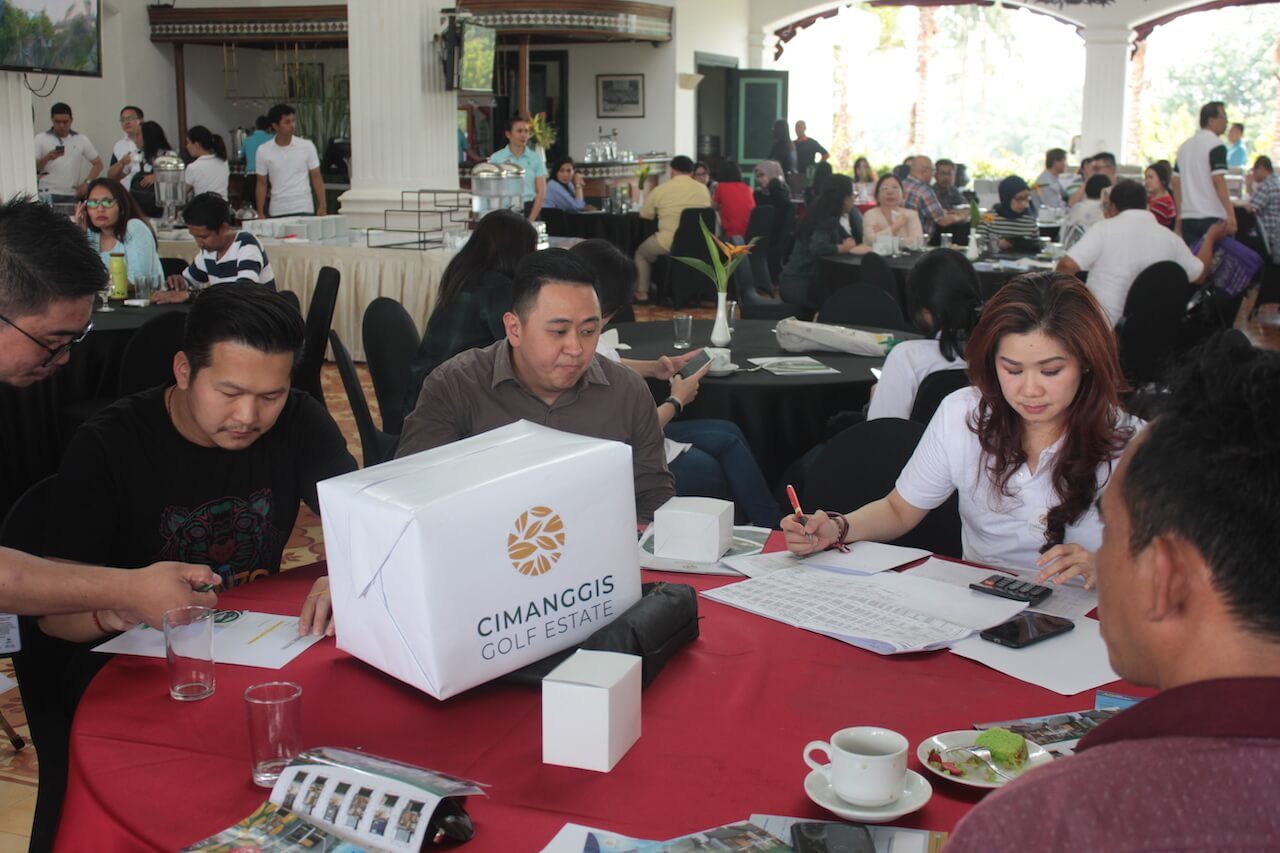 Customer Gathering at Cimanggis golf estate
