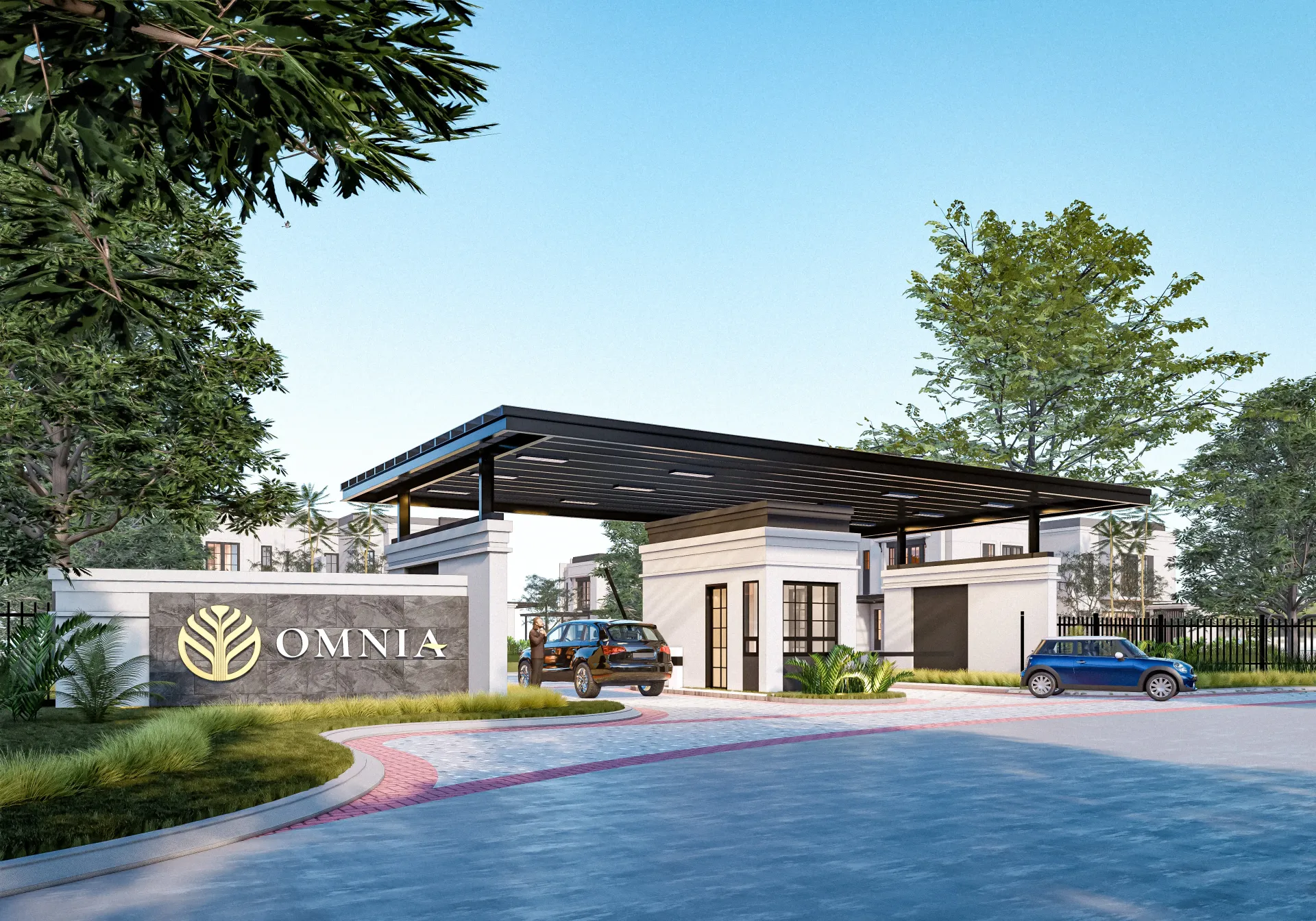 Gate Omnia at Cimanggis Golf Estate