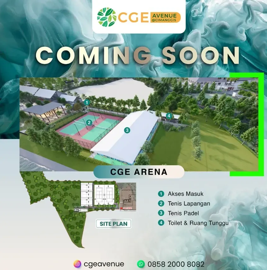 Coming Soon  Padel Cimanggis Golf Estate