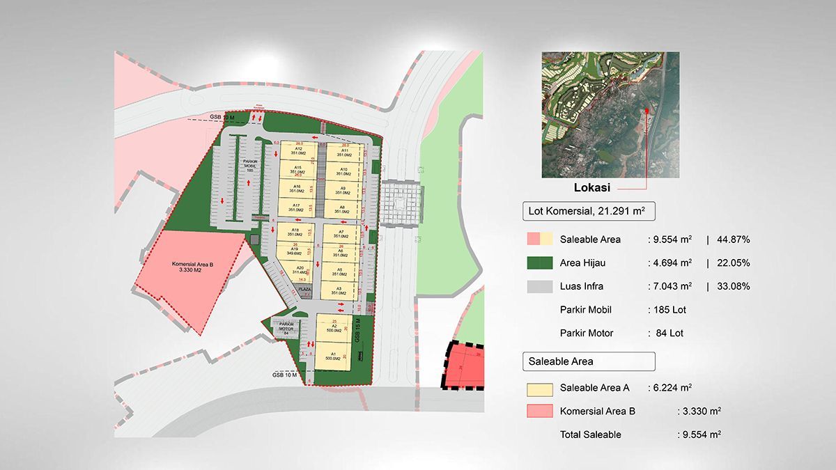 Kavling Komersial CGE Cimanggis Golf Estate