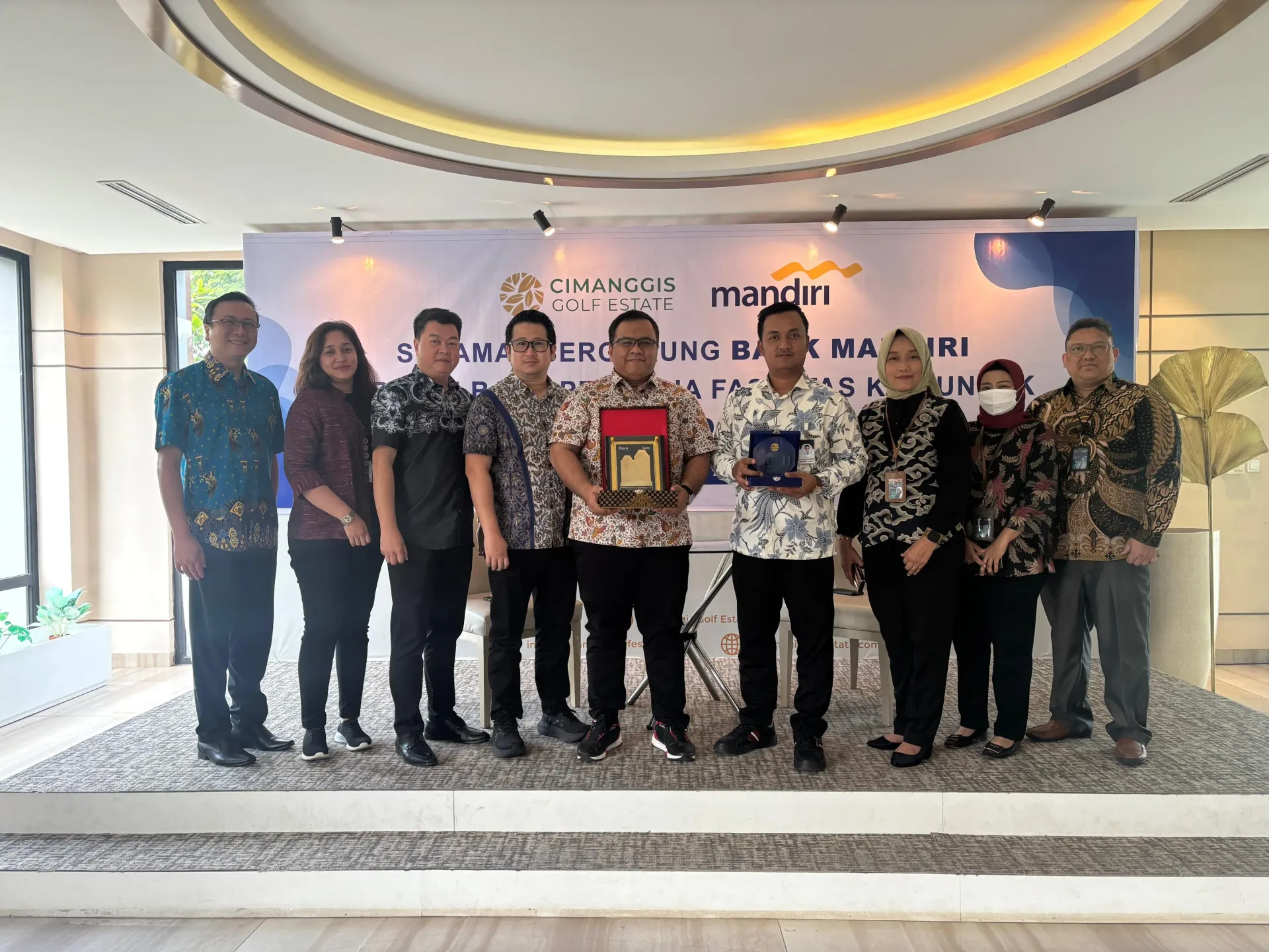 Bank Mandiri Resmi Jadi Bank Partner Pembiayaan Kepemilikan Rumah di Cimanggis Golf Estate