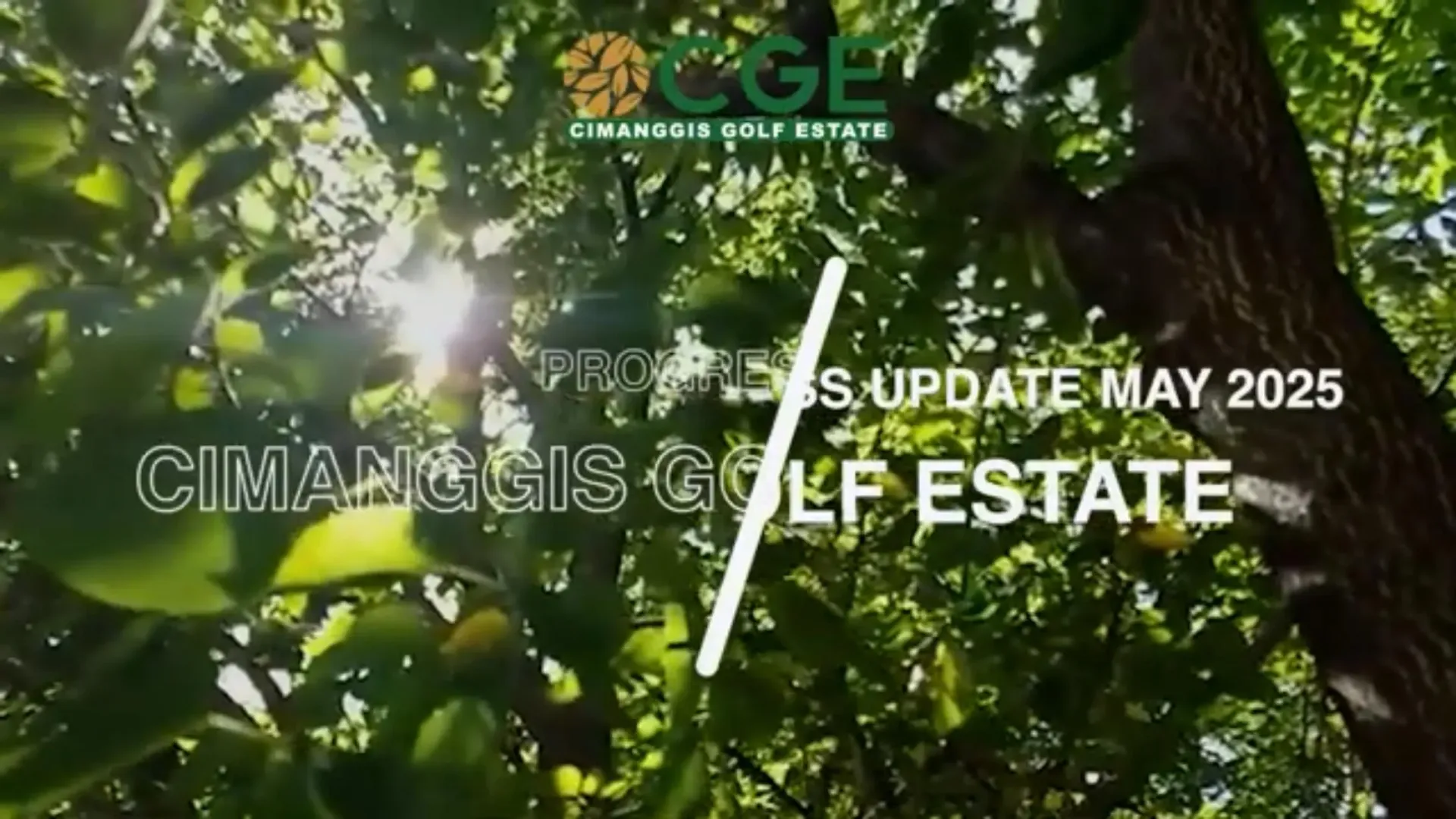 Progres Terbaru Cimanggis Golf Estate Mei 2025