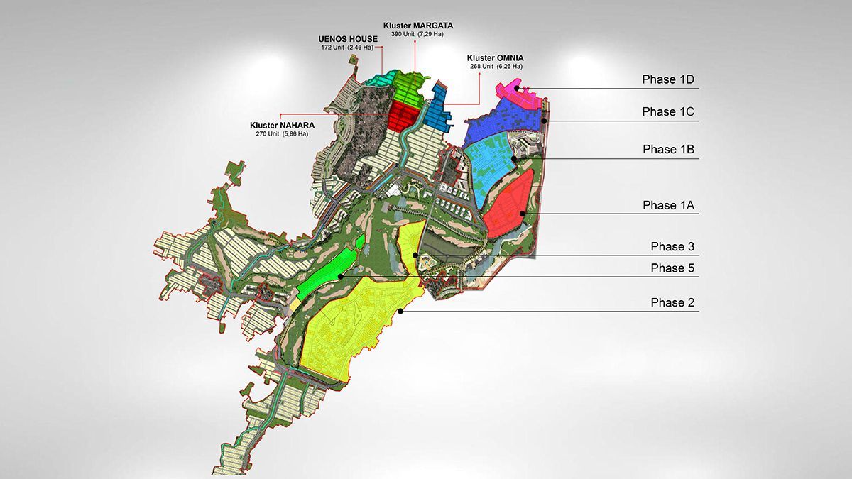 Masterplan CGE Cimanggis Golf Estate
