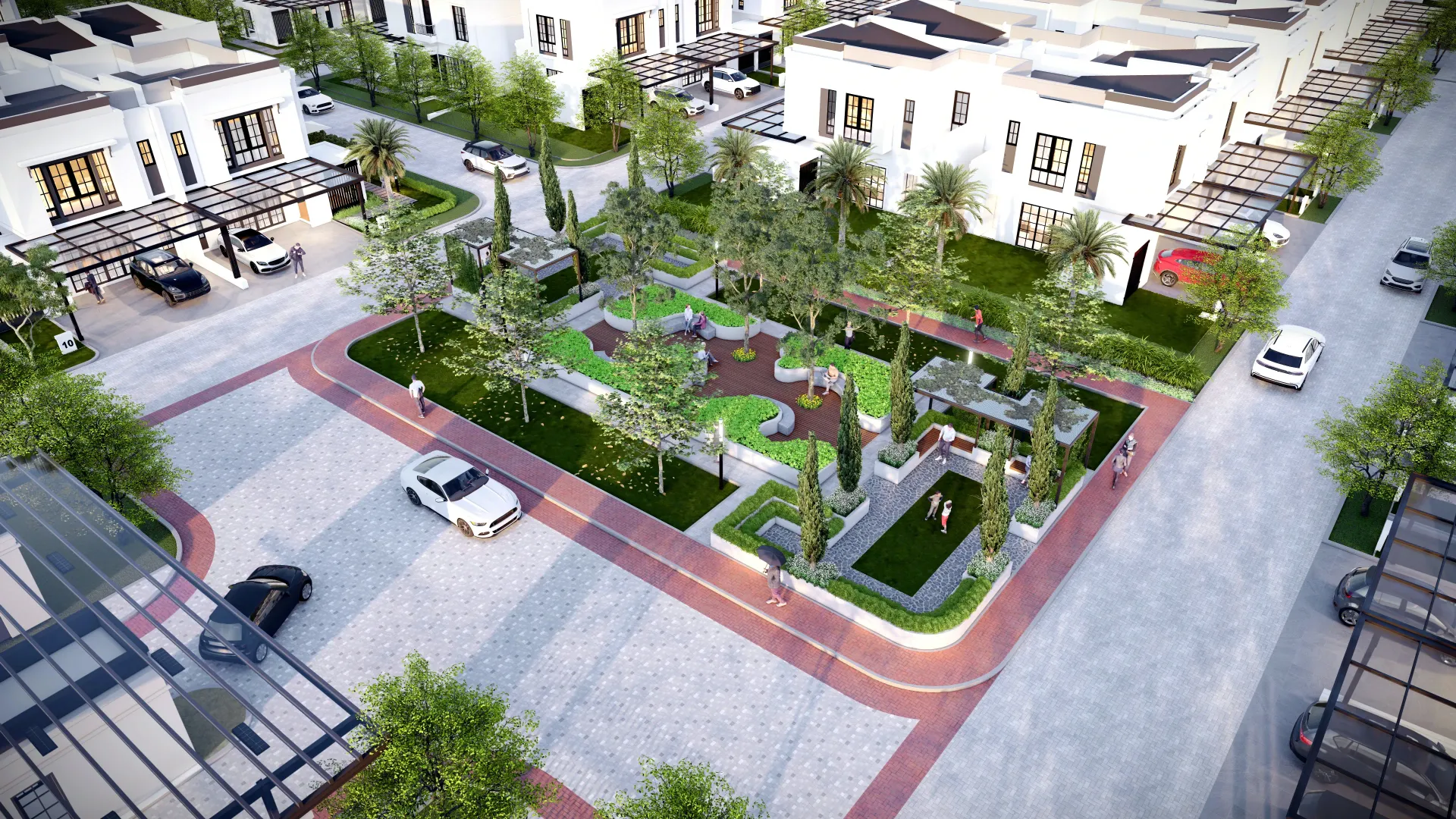 Rumah cluster premium di Cimanggis Golf Estate