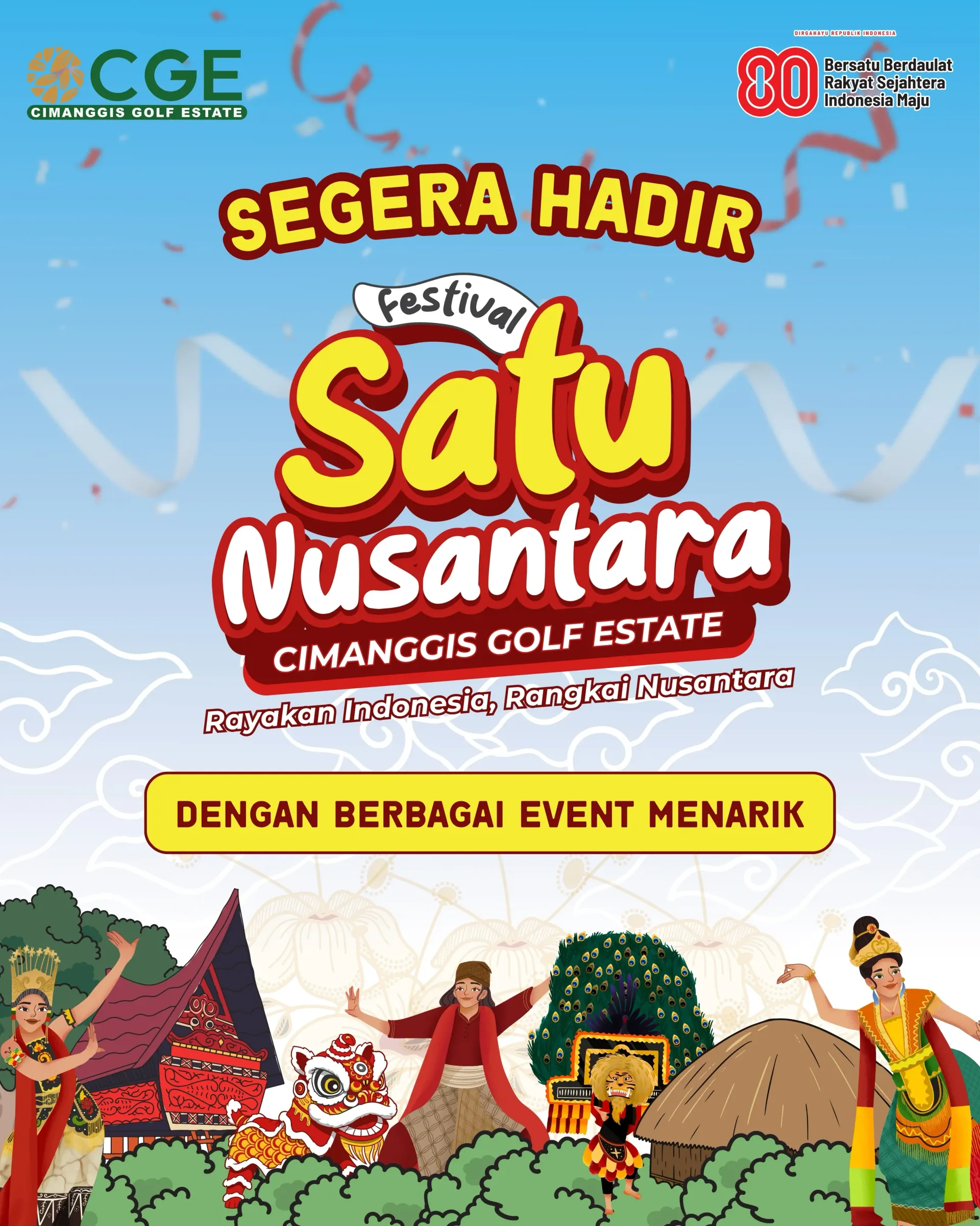 Festival Satu Nusantara CImanggis Golf Estate (CGE)