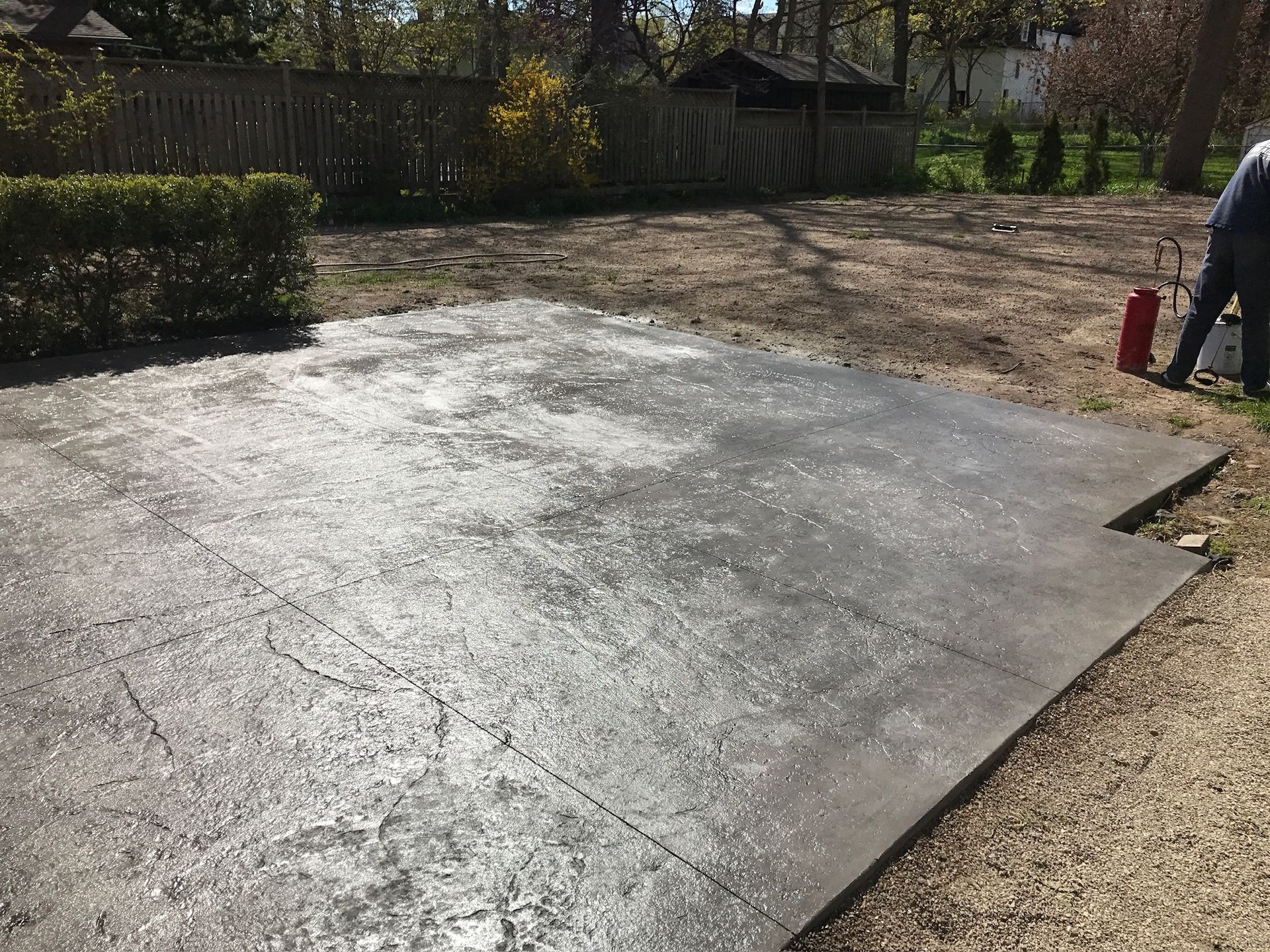 Stamped Concrete Patio