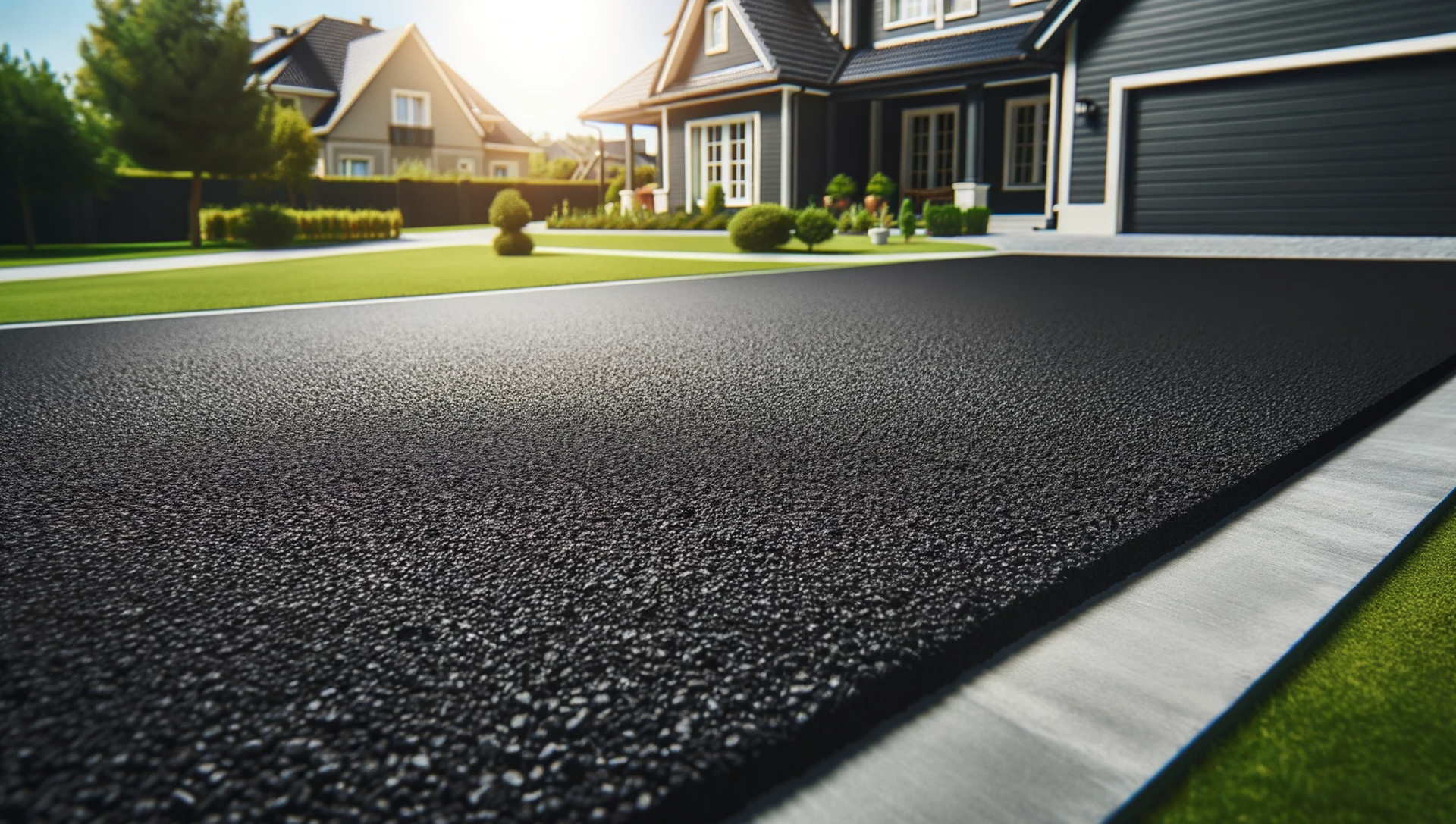 Image of asphalt driveway