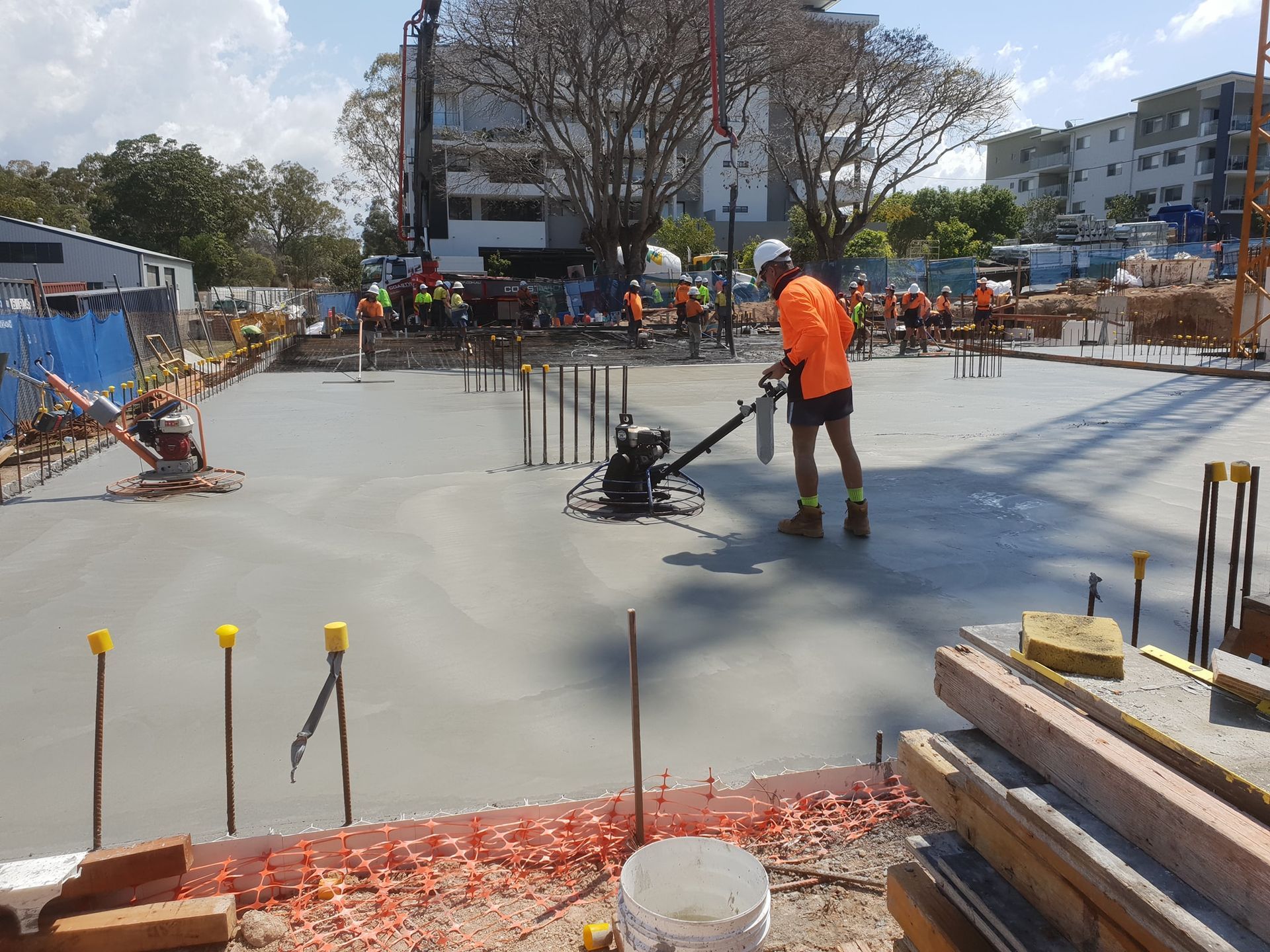 concrete foundation finishing
