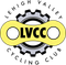 Lehigh Valley Cycling Club logo: yellow chain link over gear,