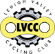 Lehigh Valley Cycling Club logo: yellow chain link over gear, 