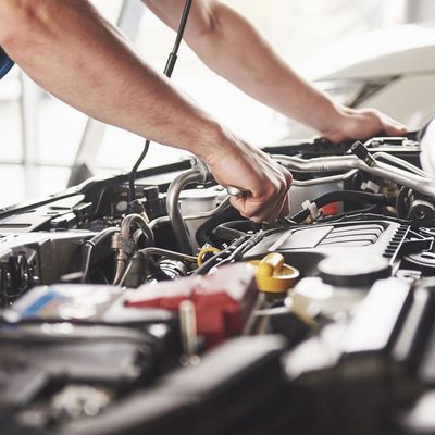 Mechanic Servicing Car — Brake Repairs in Palmerston, NT