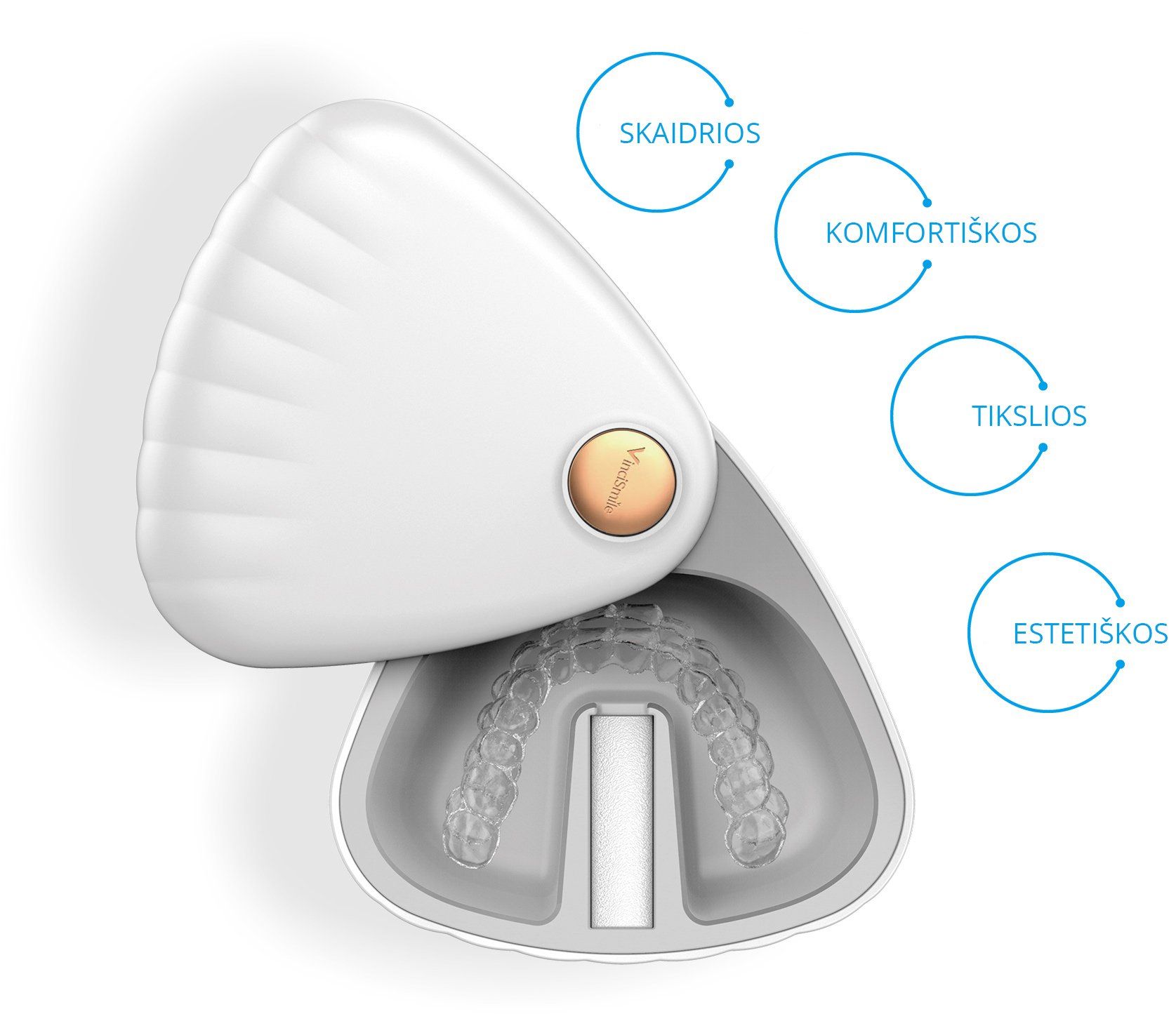Nematomas ortodontinis prietaisas
