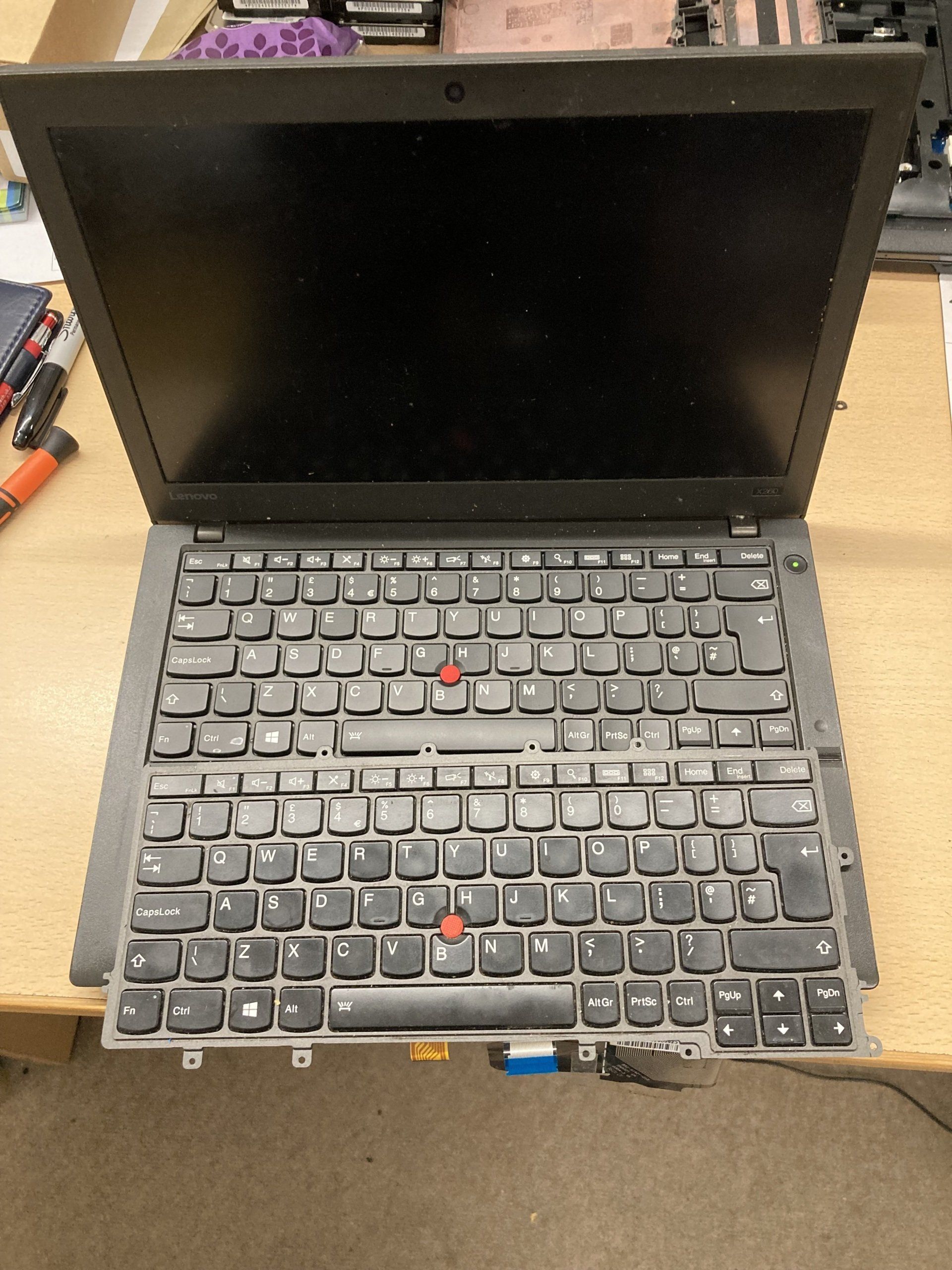 lenovo keyboard replaced